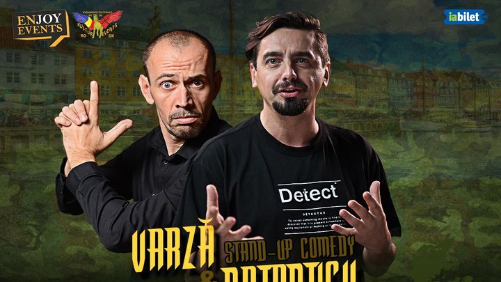 Copenhaga: Stand-up comedy Varza & Natanticu