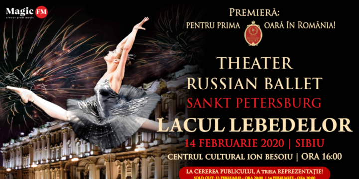 Sibiu: Theatre Russian Ballet - Sankt Petersburg - Lacul Lebedelor 3