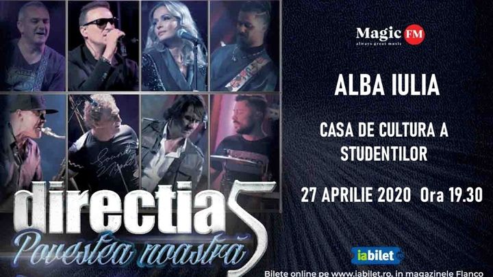 Alba Iulia: Concert Directia 5 - Povestea Noastra