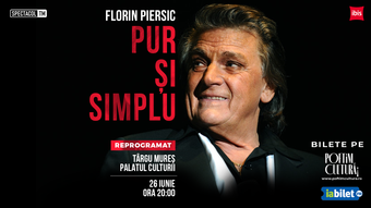 Târgu Mureș: Florin Piersic...Pur și simplu