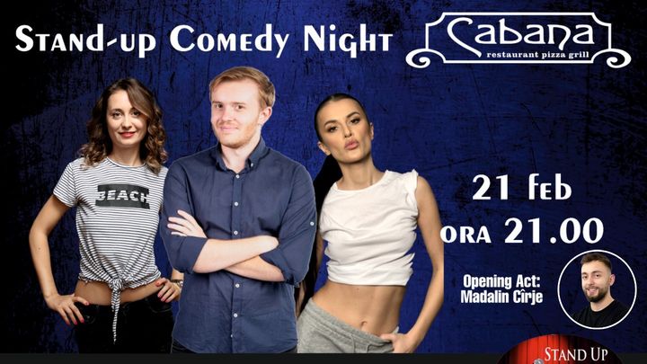 Stand Up Comedy cu Ionut Rusu, Ana Maria Calita, Rux & Madalin Carje