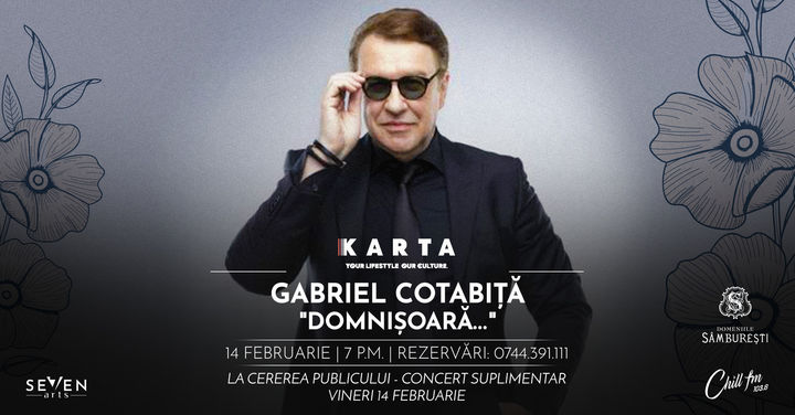 Gabriel Cotabiță live [on] Valentine's day (Show 2)