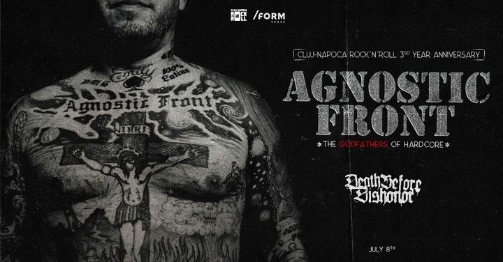 Agnostic Front [us], Death Before Dishonor [us] at /FORM Space