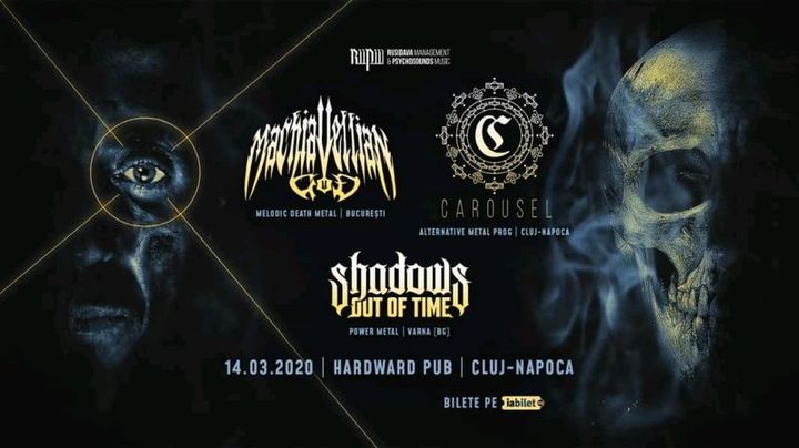 Cluj-Napoca: Machiavellian God, Carousel, Shadows Out of Time live