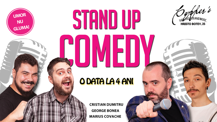 Stand-Up Comedy Bucuresti 29 Februarie