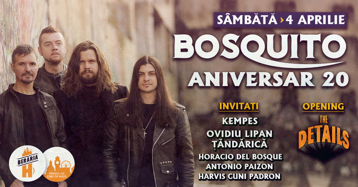 Bosquito 20 / Concert Aniversar / Berăria H