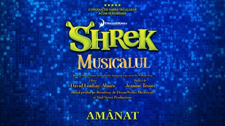 Shrek Musicalul – Premiera Nationala