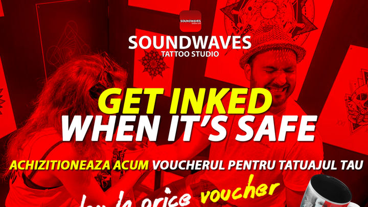 Get inked when it's Safe @ Soundwaves Tattoo Studio