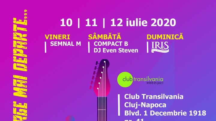 Cluj-Napoca: Spectacolul merge mai departe - Compact B si DJ Even Steven