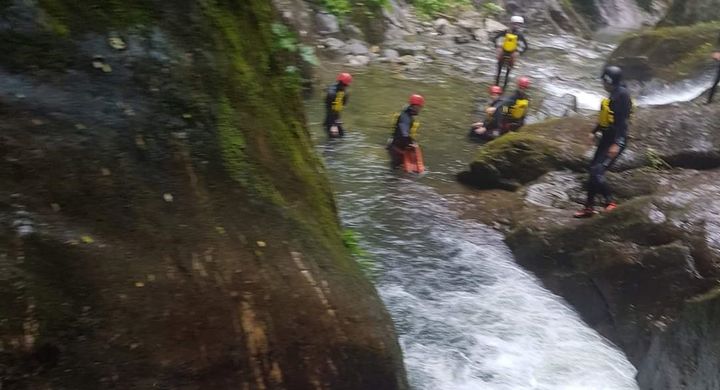 Curse de Canyoning