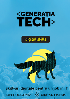 Generatia Tech: specializare în Digital Skills