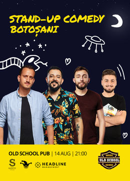 Botosani: Stand-up Comedy cu Mane, Gherghe, Cîrje și Vacariu