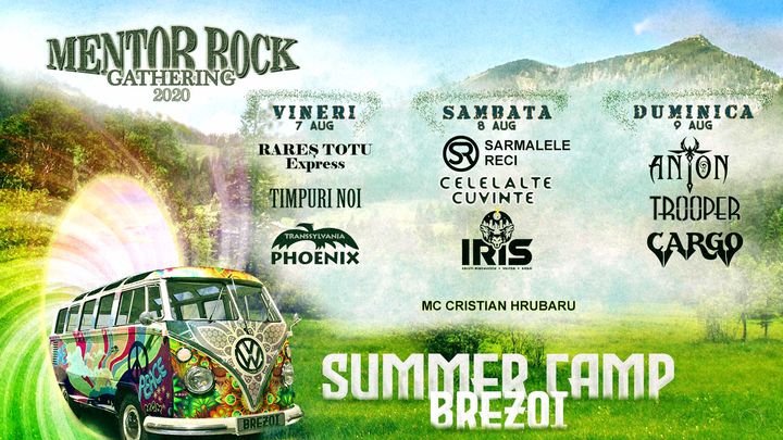 Mentor Rock Gathering - Summer Camp Brezoi
