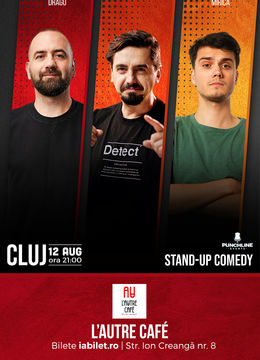 Cluj-Napoca: Stand Up Comedy cu Vio, Natanticu & Mirica