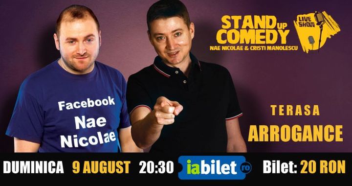 Bals: Stand-up Comedy cu Nae Nicolae si Cristi Manolescu