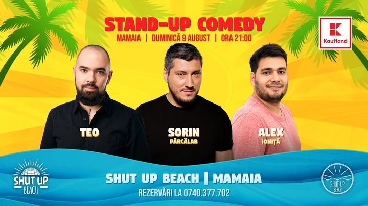 Mamaia: Stand Up Comedy cu Sorin, Teo & Alex Ioniță