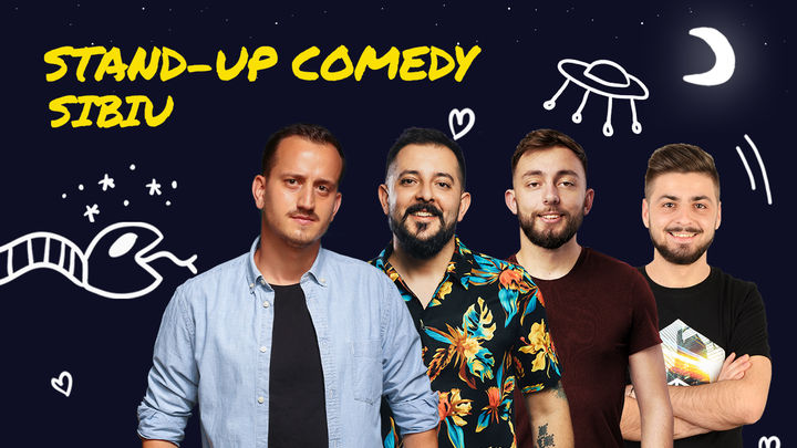 Sibiu: Stand-up Comedy cu Mane, Gherghe, Cîrje și Vacariu