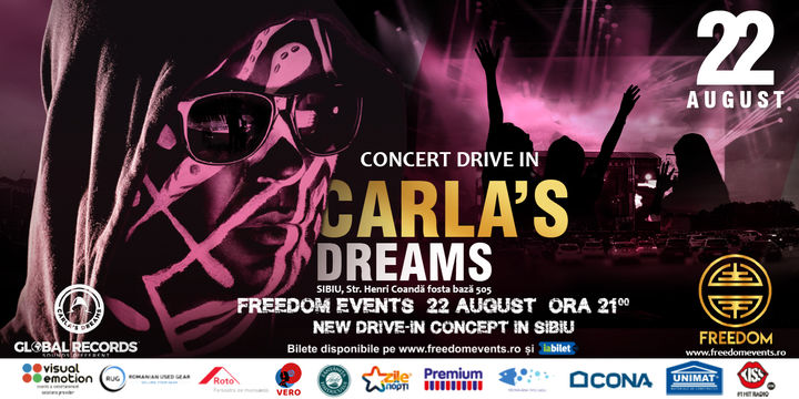 Sibiu: Concert Drive-In Carla's Dreams