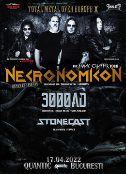 Necronomicon / 3000 AD / Strident - Live in Quantic