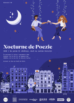 Nocturne de poezie contemporană - Andrei Dósa - ora 20:30