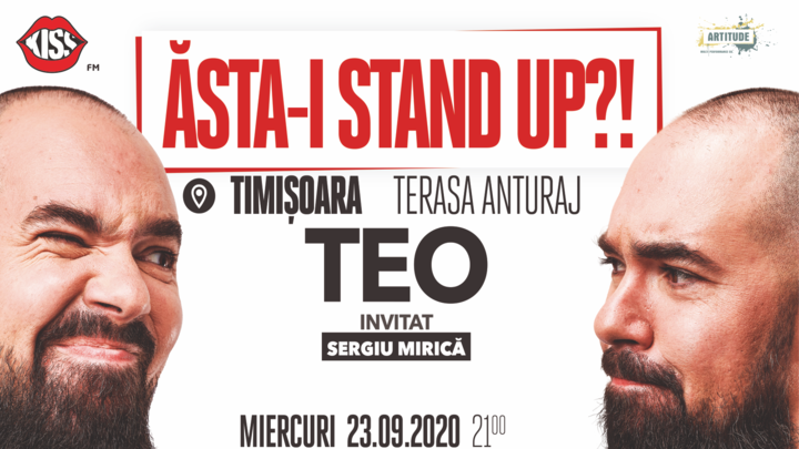 Timisoara: "Ăsta-i stand up?!" Teo cu Mirica și Bara