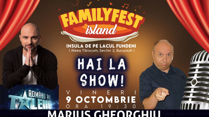 Stand UP Comedy cu Fulvio Balboni si Marius Gheorgiu@ #FAMILYFEST Island