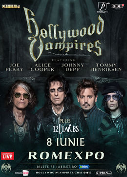 Hollywood Vampires in concert la Romexpo
