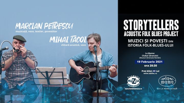 Concert Storytellers cu Marcian Petrescu și Mihai Tacoi