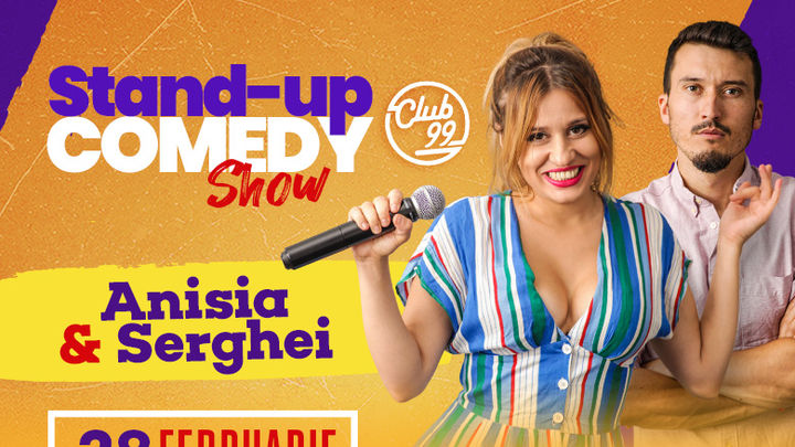 Stand-up comedy cu Anisia & Serghei la Club 99