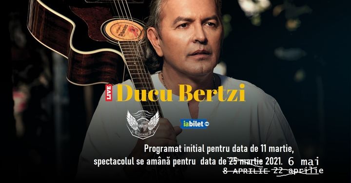 Ramnicu Valcea: Concert Ducu Bertzi in Aby Stage Bar
