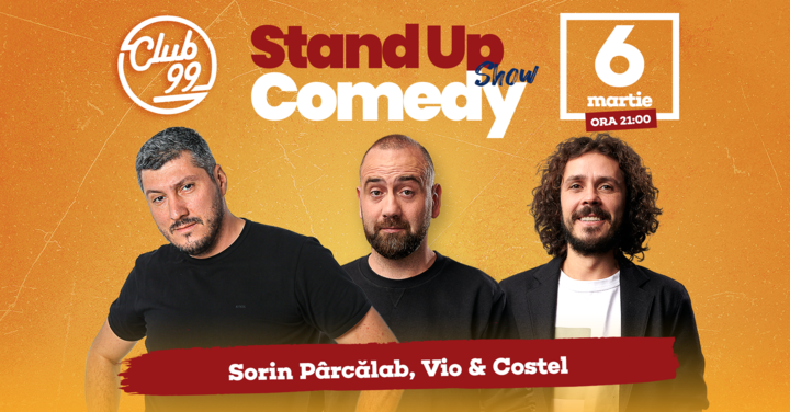 Stand up comedy la Club 99 cu Sorin Parcalab, Vio si Costel Show 2
