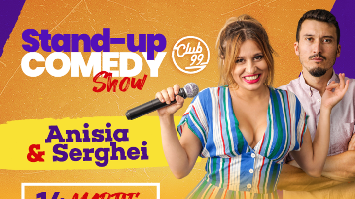 Stand up comedy cu Anisia si Serghei la Club 99