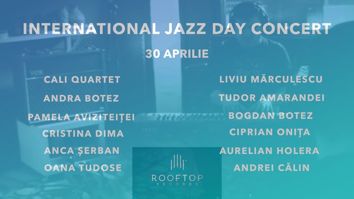 International Jazz Day - live jazz session by CALI Quartet & Friends