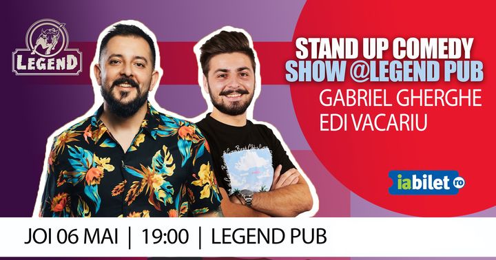 Iasi: Stand Up Gabriel Gherghe & Edi Vacariu