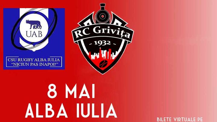 Alba Iulia: CSU Alba Iulia vs RC Grivita Bucuresti