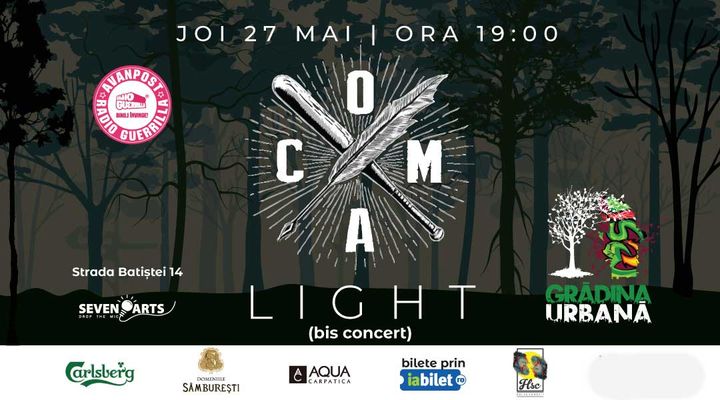 Coma light acoustic at Grădina Urbană | Second Show