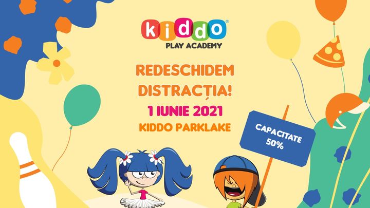 Ziua Copilului: Mall Park Lake - Redeschidem distractia!