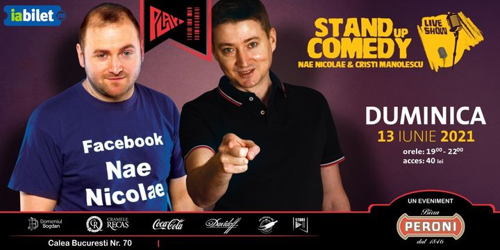 Craiova: Stand-up Comedy - Nae Nicolae si Cristi Manolescu