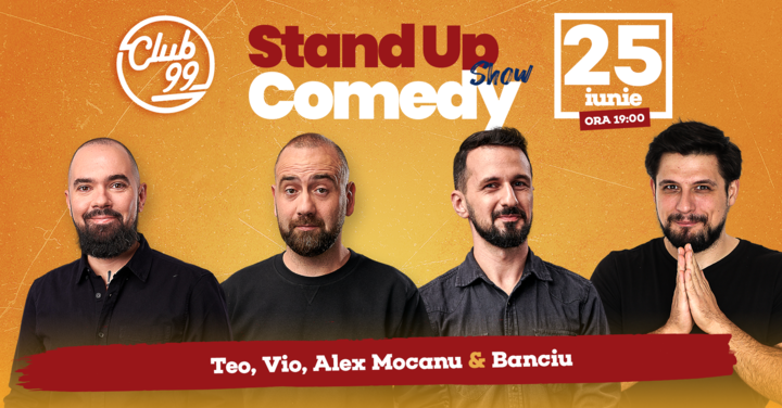 Stand up comedy la Club 99 cu Teo, Vio -  Alex Mocanu & Banciu Show 1