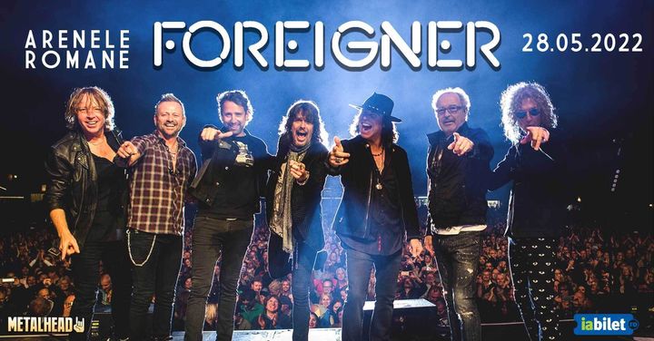 Foreigner in concert la Arenele Romane