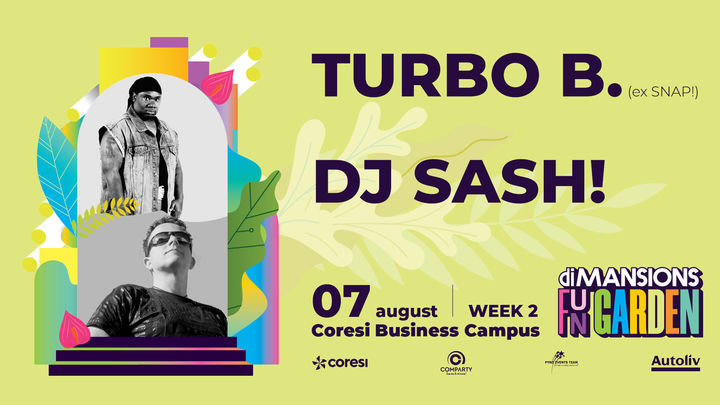 Brasov: Concert Turbo B (ex SNAP!) & DJ SASH!