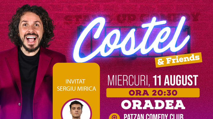 Oradea: Stand up comedy cu Costel si Sergiu Mirică