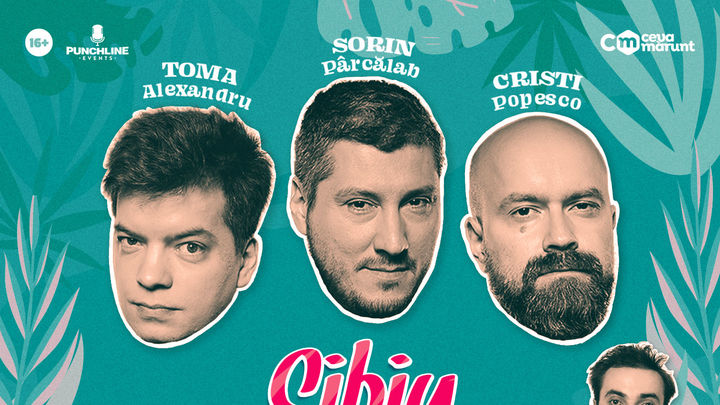 Sibiu: Stand Up Comedy cu Toma, Cristi si Sorin @ Mango Bar Show 2