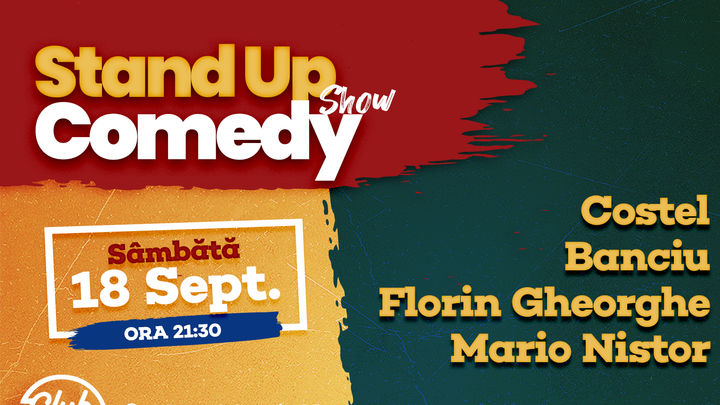 Stand up comedy la Club 99 cu Costel, Banciu, Florin Gheorghe & Mario Nistor