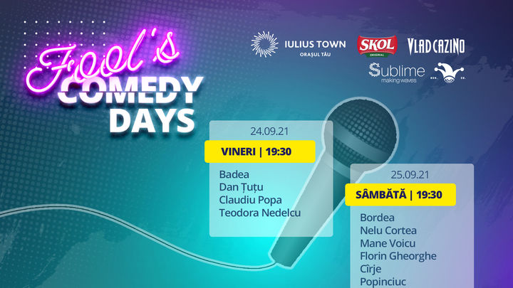 2 Days Access Fool’s Comedy Days @ Timisoara