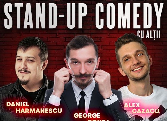 Oradea: Stand-Up Comedy cu Alții – Hărmă, Bonea și Cazacu