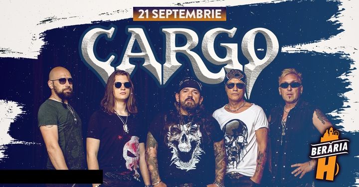 Cargo în concert la Berăria H pe 21 septembrie #PeTerasă
