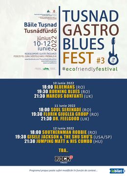 Tusnad Gastro Blues Fest ediția a III-a