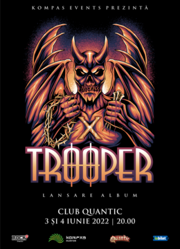 Trooper - Lansare album nou ''X''
