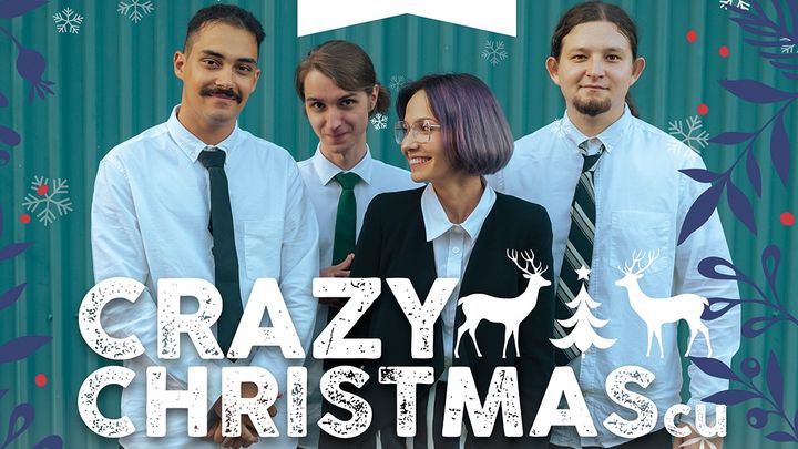 CRAZY CHRISTMAS cu The Groovy Bastards